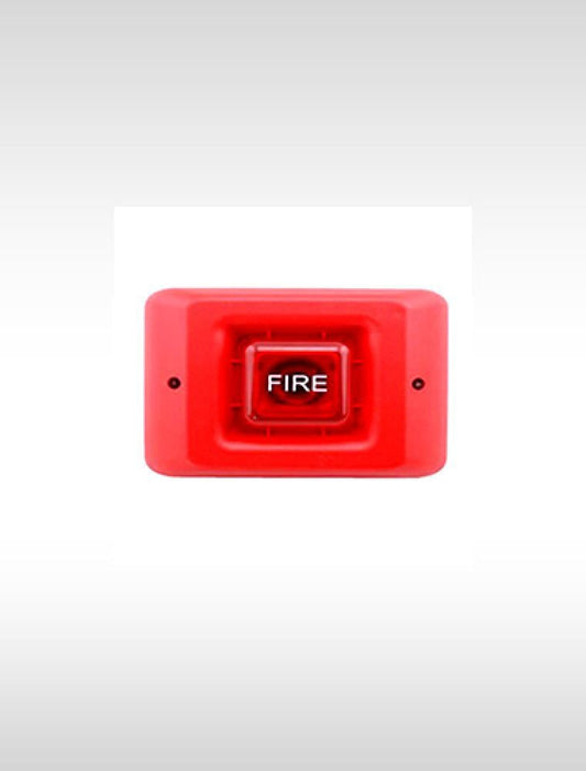 Fire Alarm Siren with Large Flasher