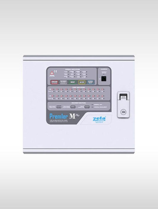 4-Zone Zeta Fire Alarm Control Panel (English)